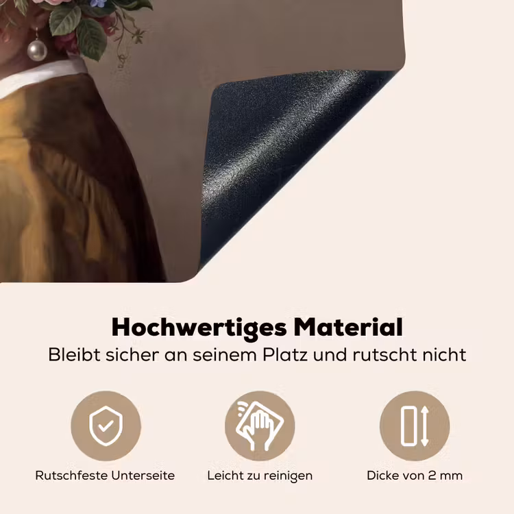 Meesterwerk -  Modern - Kleurrijk Inductie beschemer met haakjes klein -ky-onderkant-de