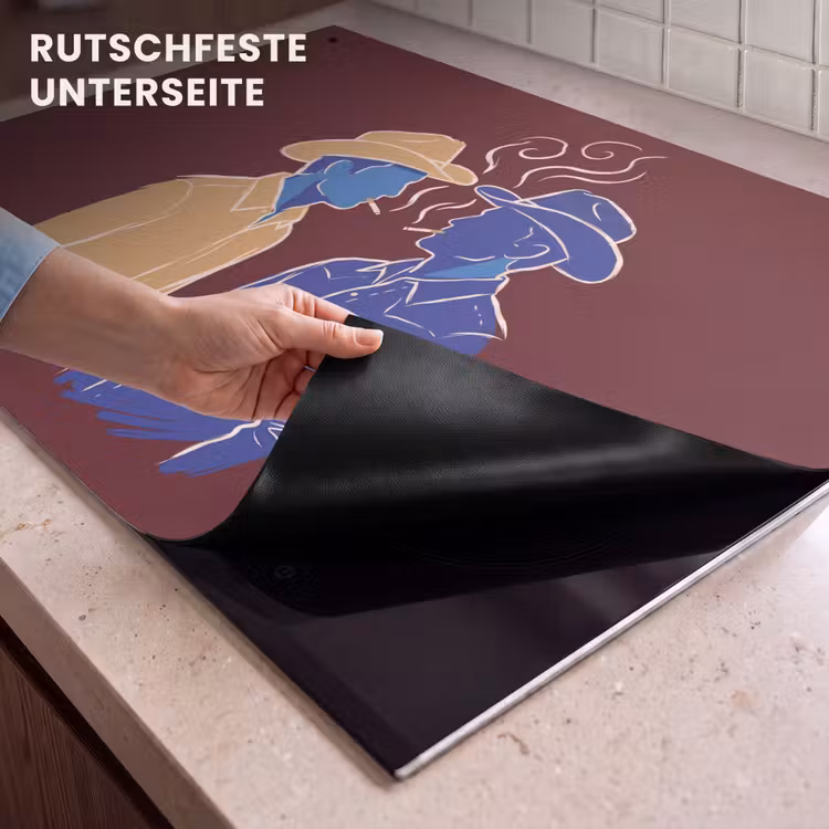 Mensen - Profiel - Sigaret - Abstract - Kunst Inductie beschemer met haakjes klein -ky-onderkant-de