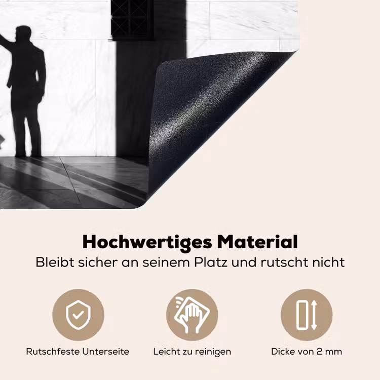Mensen - Schaduw - Dans - Zwart-wit - Liefde Inductie beschemer met haakjes klein -ky-onderkant-de