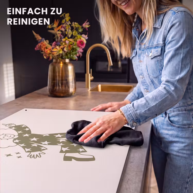 Mensen - Dansend - Feest - Vintage - Groen Inductie beschemer met haakjes klein -ky-schoon-de