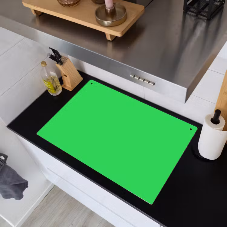 Mint - Green - Groen Inductie beschemer met haakjes klein 777 -sfeer1