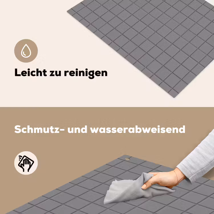 Modern - Patroon - Grijs Inductie beschemer met haakjes klein 777 -ky-schoon-de