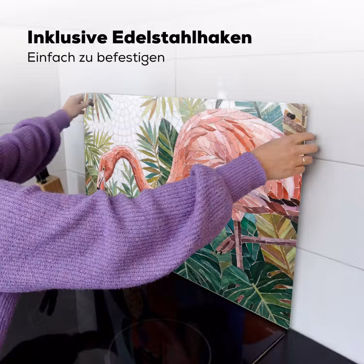 Natuur - Bladeren - Abstract - Groen - Vogel Inductie beschemer met haakjes klein -ky-ophangen-de