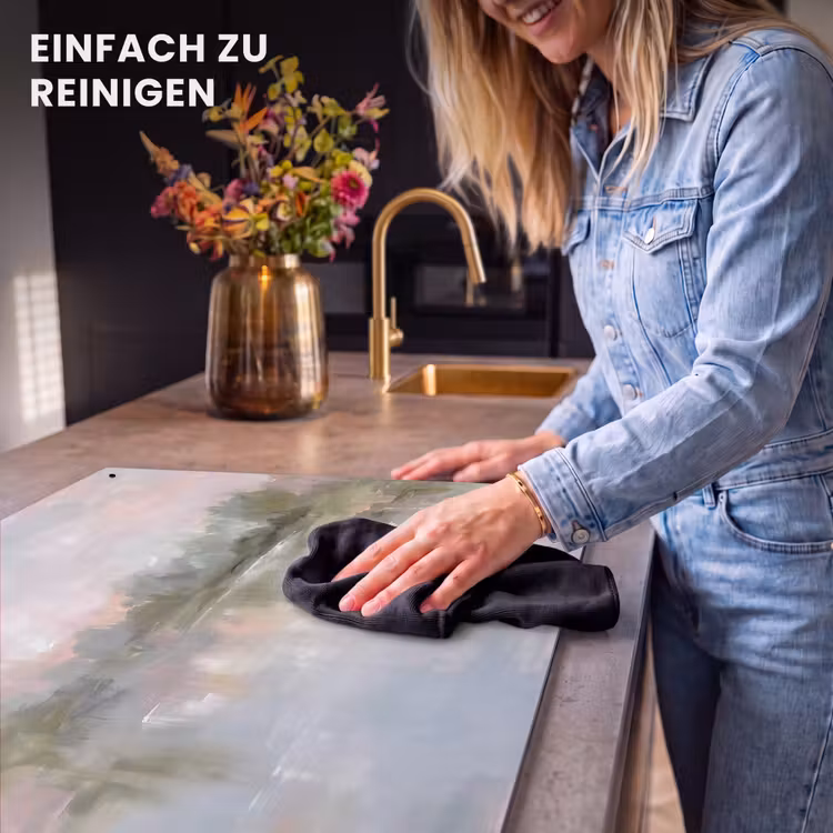 Natuur - Landschap - Abstract - Water - Groen Inductie beschemer met haakjes klein -ky-schoon-de