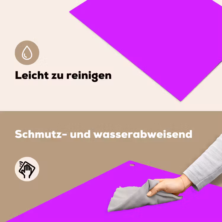 Neon - Orchid - Paars Inductie beschemer met haakjes klein 777 -ky-schoon-de