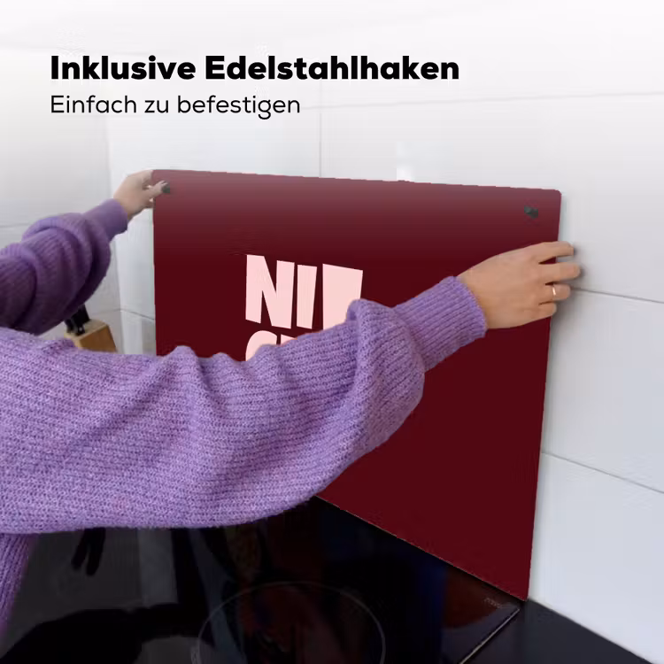 Nice - Uitroepteken - Rood Inductie beschemer met haakjes klein -ky-ophangen-de
