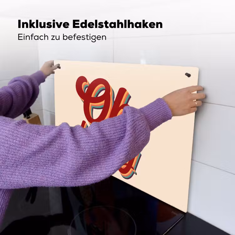Oh honey - Rood - Schaduw Inductie beschemer met haakjes klein -ky-ophangen-de