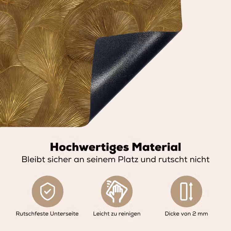 Organisch - Lijnen - Goud Inductie beschemer met haakjes klein 777 -ky-onderkant-de