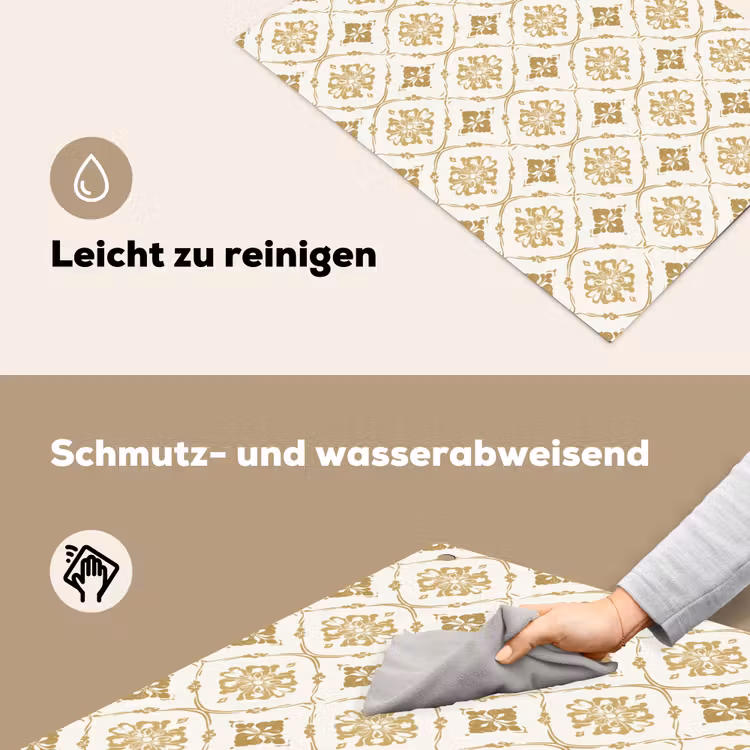 Ornament - Klassiek - Goud Inductie beschemer met haakjes klein 777 -ky-schoon-de