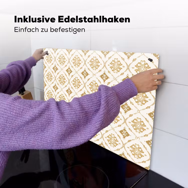 Ornament - Klassiek - Goud Inductie beschemer met haakjes klein 777 -ky-ophangen-de