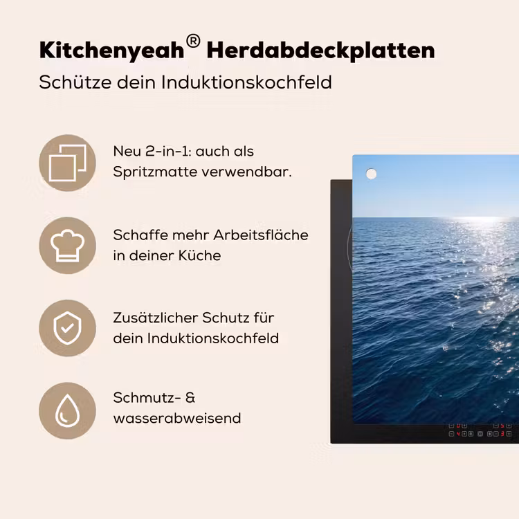 Oceaan - Zwemband - Horizon Inductie beschemer met haakjes klein -ky-usp-de