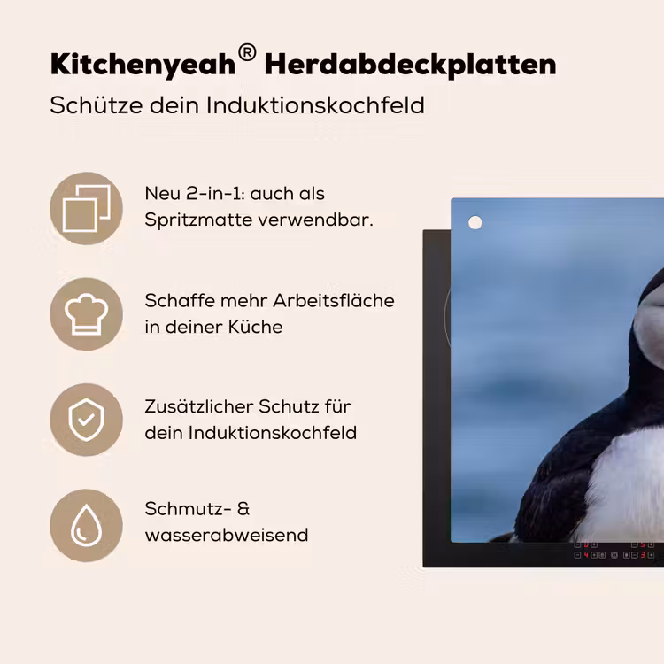 Papegaaiduiker - Portret - Natuur Inductie beschemer met haakjes klein -ky-usp-de