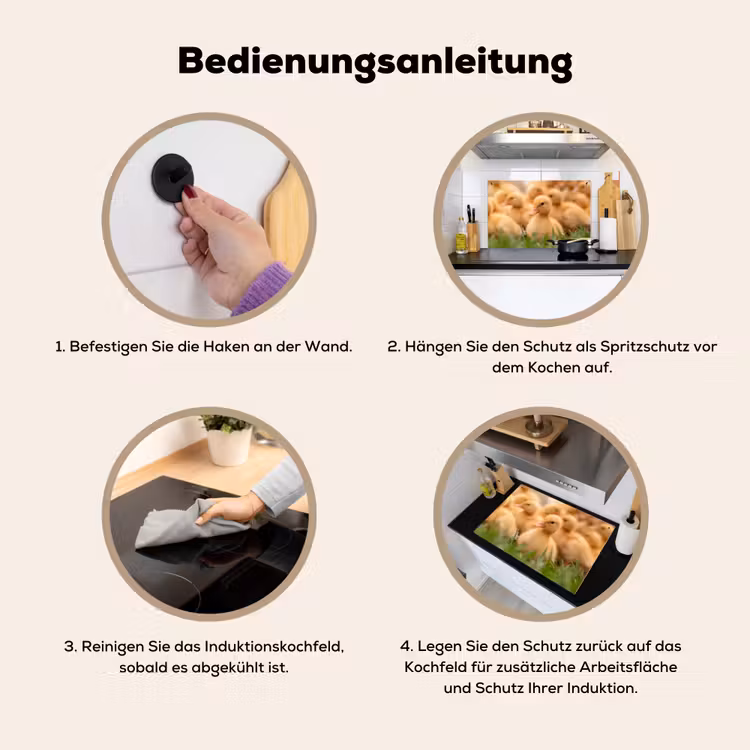 Pijltje - Eend - Natuur - Geel Inductie beschemer met haakjes klein -ky-gebruik-de