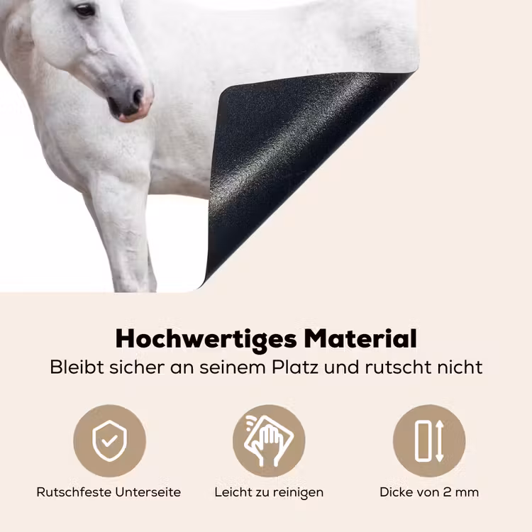 Paard - Modern - Balans Inductie beschemer met haakjes klein -ky-onderkant-de