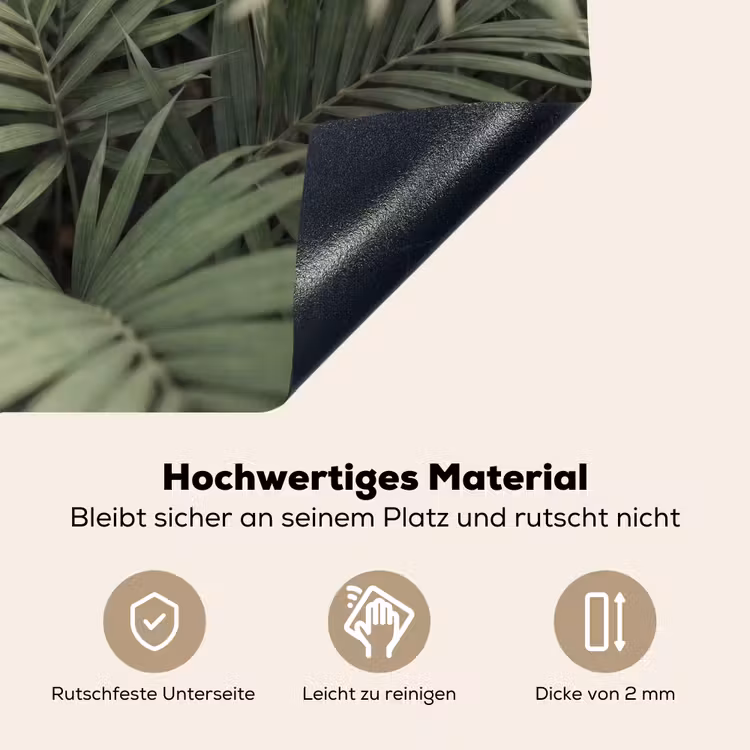Plant - Palmbladeren - Natuur - Groen Inductie beschemer met haakjes klein -ky-onderkant-de
