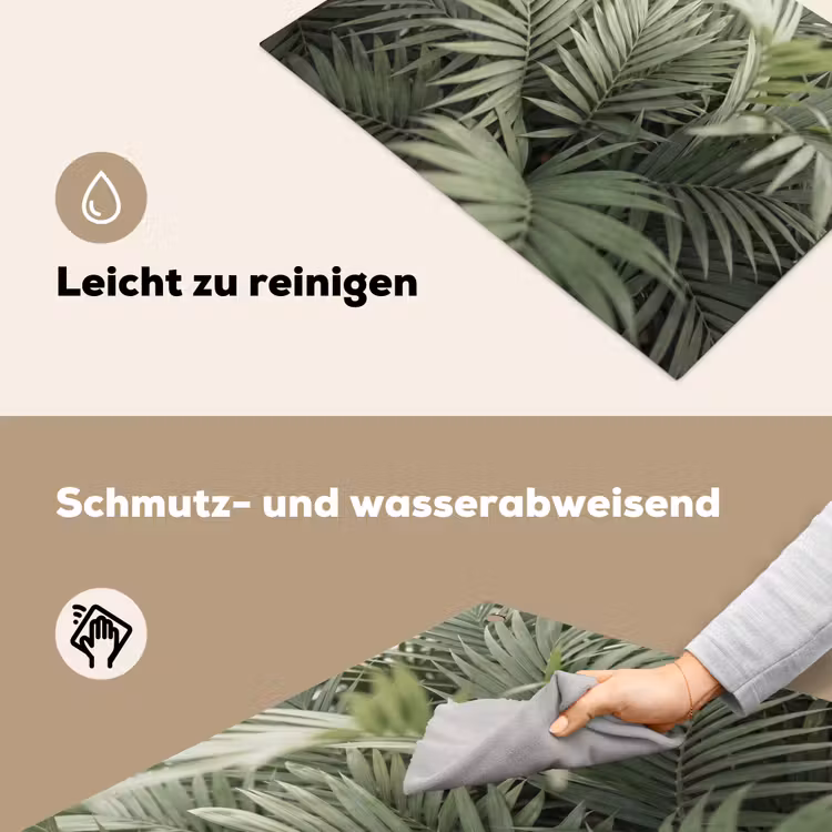 Plant - Palmbladeren - Natuur - Groen Inductie beschemer met haakjes klein -ky-schoon-de