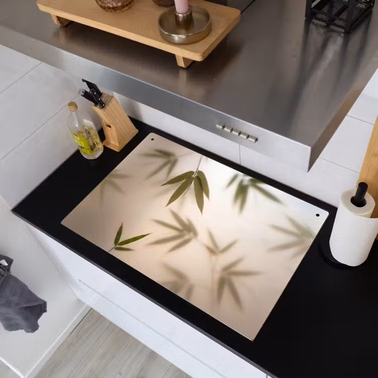 Planten - Bladeren - Natuur - Groen Inductie beschemer met haakjes klein -sfeer1