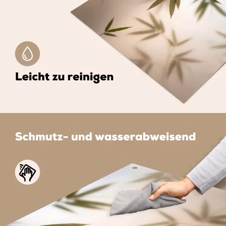 Planten - Bladeren - Natuur - Groen Inductie beschemer met haakjes klein -ky-schoon-de