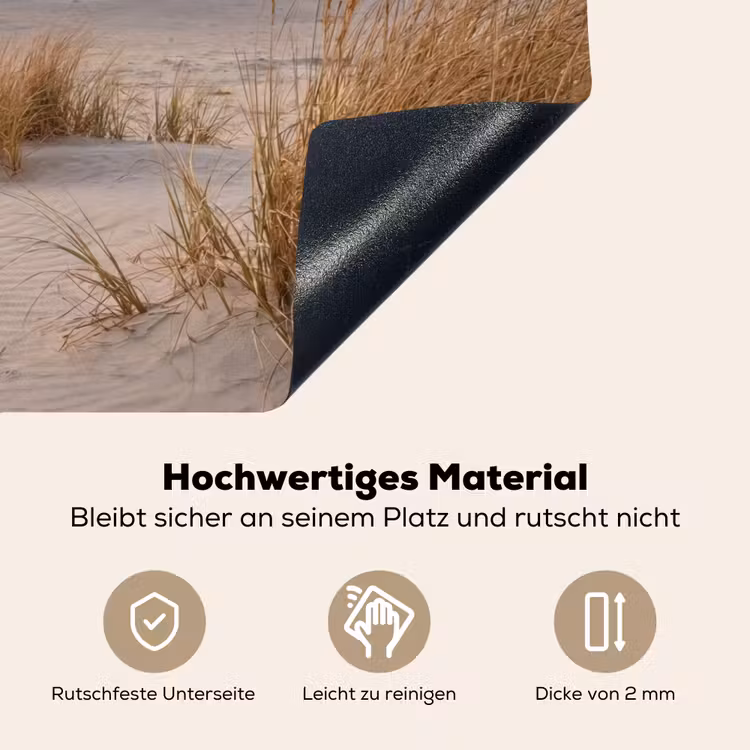 Pier - Zonsondergang - Strand Inductie beschemer met haakjes klein -ky-onderkant-de