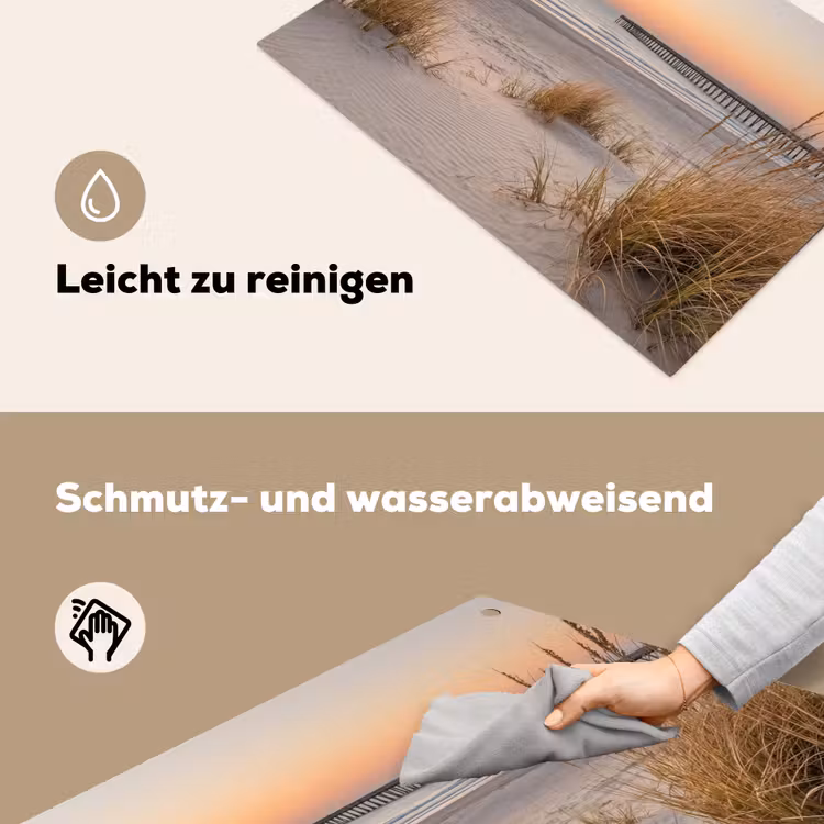 Pier - Zonsondergang - Strand Inductie beschemer met haakjes klein -ky-schoon-de