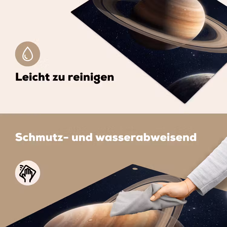 Planeten - Saturnus - Ruimte Inductie beschemer met haakjes klein -ky-schoon-de