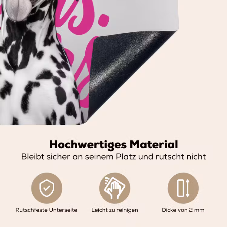 Cheers - Hond - Roze - Wijn Inductie beschemer met haakjes klein -ky-onderkant-de
