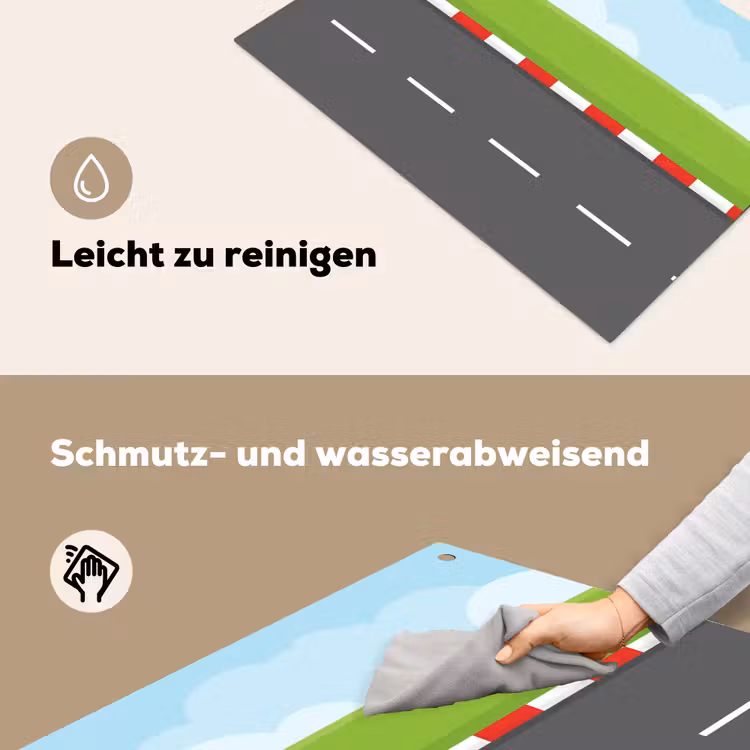 Racebaan - Illustratie - Sport - Kleurrijk Inductie beschemer met haakjes klein -ky-schoon-de