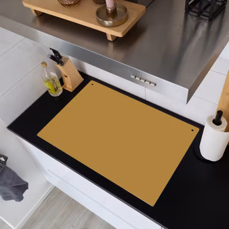 Rhythmic - Ochre - Geel Inductie beschemer met haakjes klein 777 -sfeer1