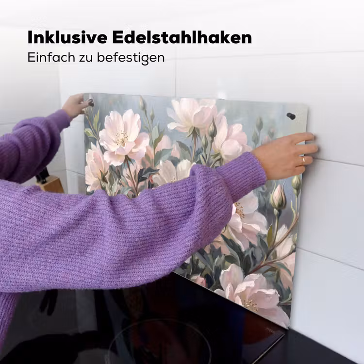 Rozen - Illustratie - Roze Inductie beschemer met haakjes klein -ky-ophangen-de