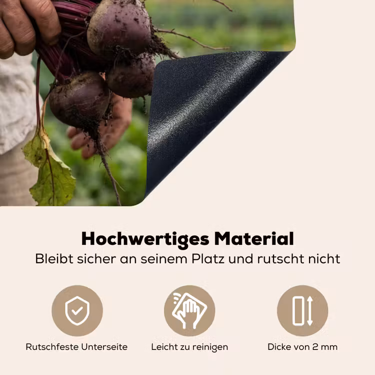 Bieten - Vers - Moestuin Inductie beschemer met haakjes klein -ky-onderkant-de
