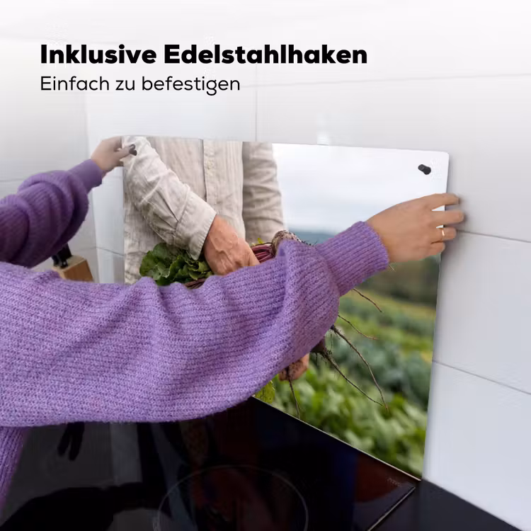 Bieten - Vers - Moestuin Inductie beschemer met haakjes klein -ky-ophangen-de