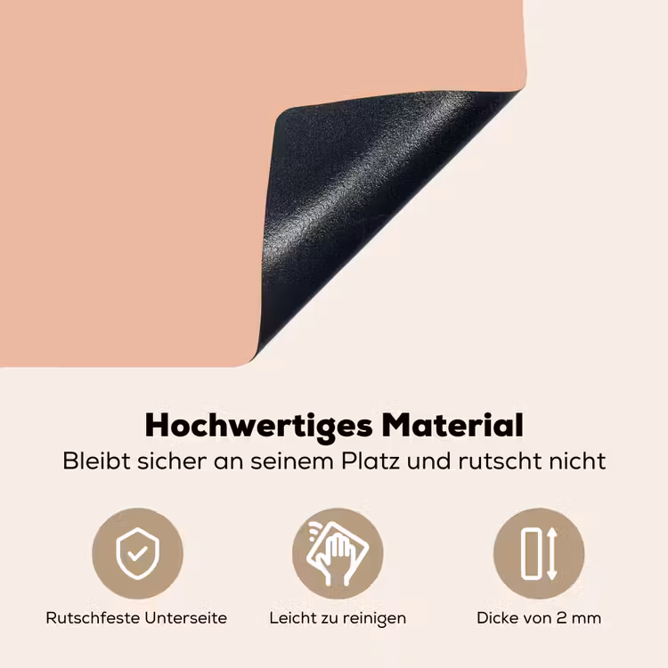 Blush - Terracotta - Nude Inductie beschemer met haakjes klein 777 -ky-onderkant-de
