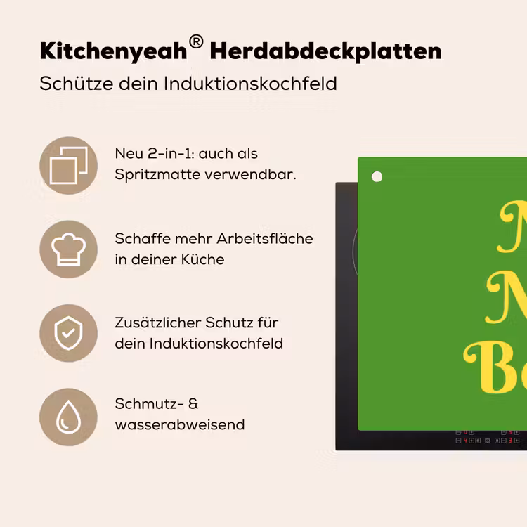 Mij niet bellen - Telefoon - Groen Inductie beschemer met haakjes klein -ky-usp-de
