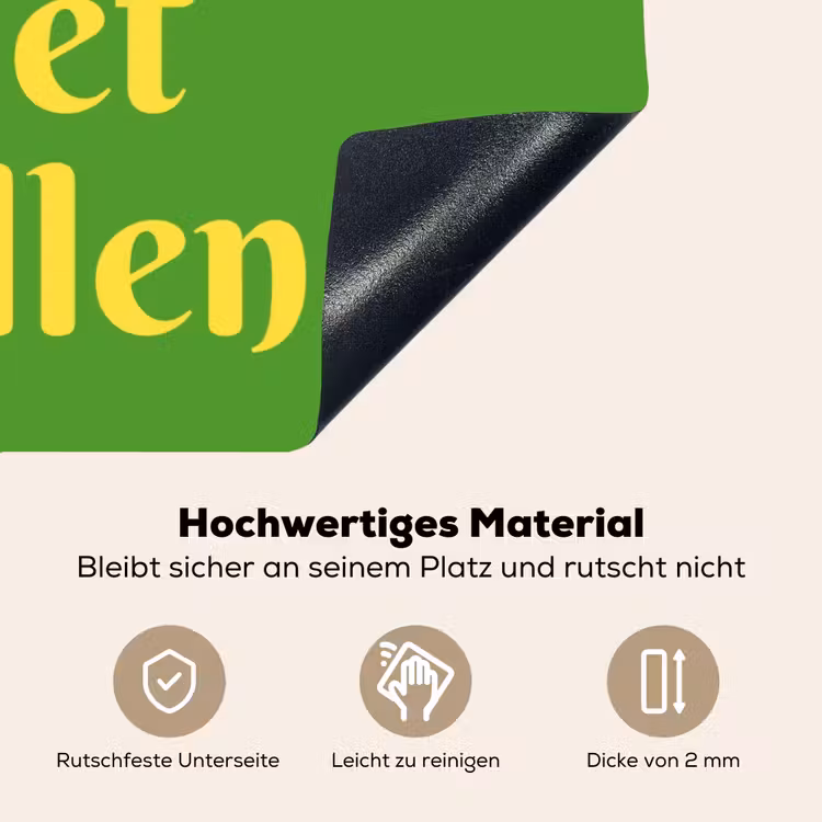 Mij niet bellen - Telefoon - Groen Inductie beschemer met haakjes klein -ky-onderkant-de