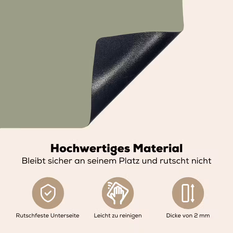 Sage - Mist - Groen Inductie beschemer met haakjes klein 777 -ky-onderkant-de