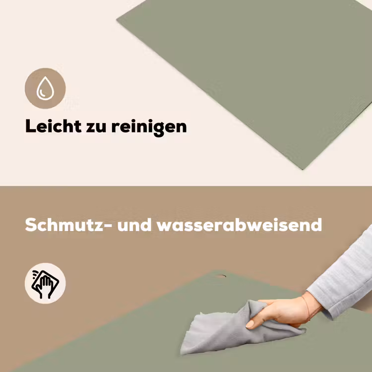 Sage - Mist - Groen Inductie beschemer met haakjes klein 777 -ky-schoon-de
