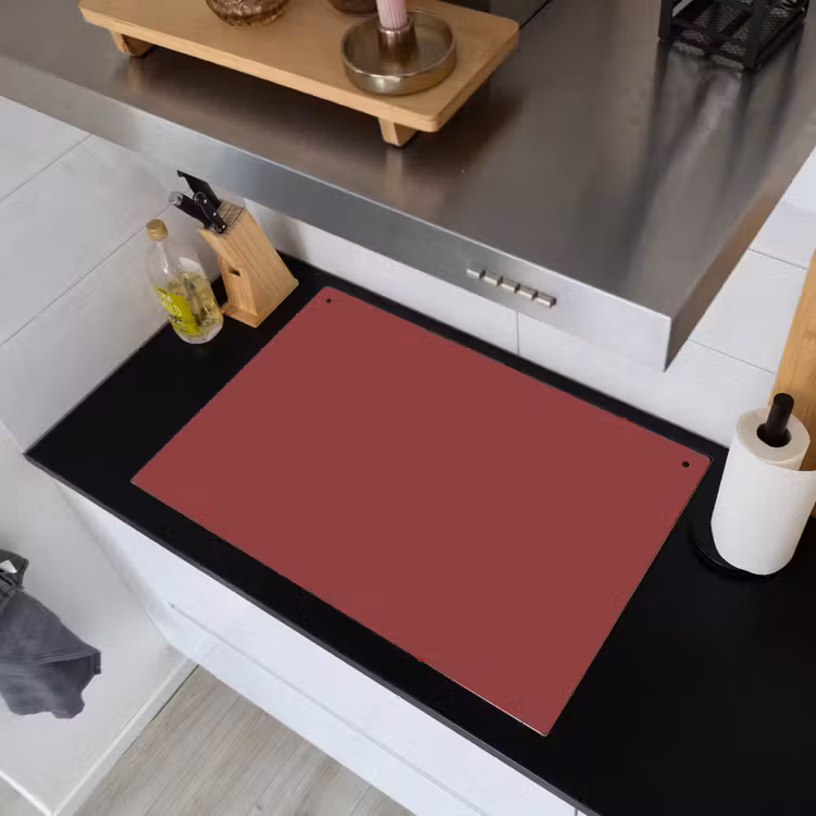 Barn - Antique - Rood Inductie beschemer met haakjes klein 777 -sfeer1