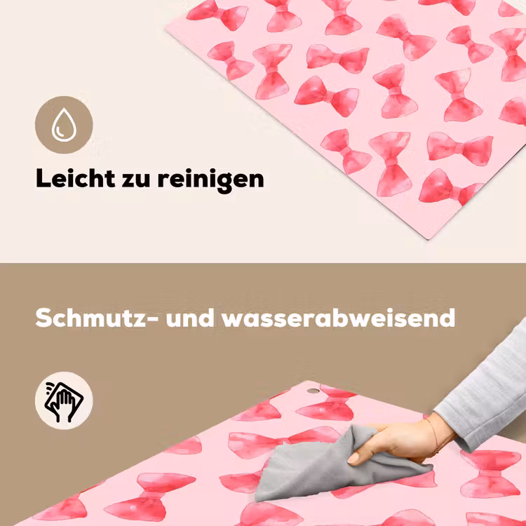 Strikken - Aquarel - Roze Inductie beschemer met haakjes klein 777 -ky-schoon-de