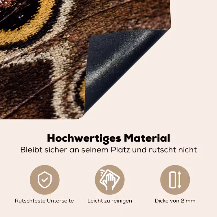 Vlinder - Vleugel - Abstract Inductie beschemer met haakjes klein -ky-onderkant-de
