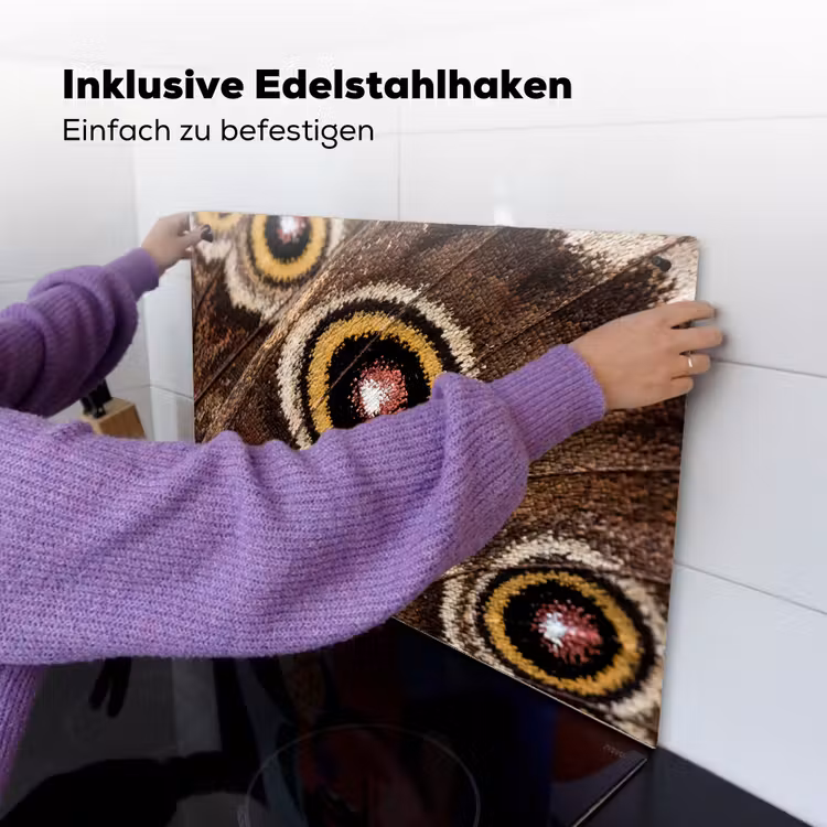 Vlinder - Vleugel - Abstract Inductie beschemer met haakjes klein -ky-ophangen-de