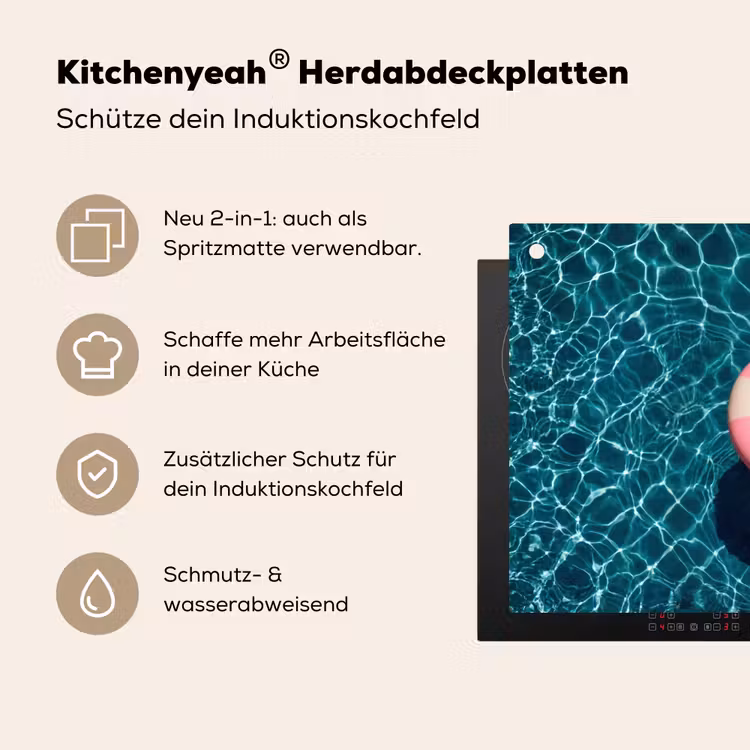 Drijvend - Zwemband - Water Inductie beschemer met haakjes klein -ky-usp-de