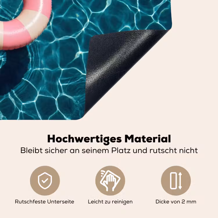 Drijvend - Zwemband - Water Inductie beschemer met haakjes klein -ky-onderkant-de