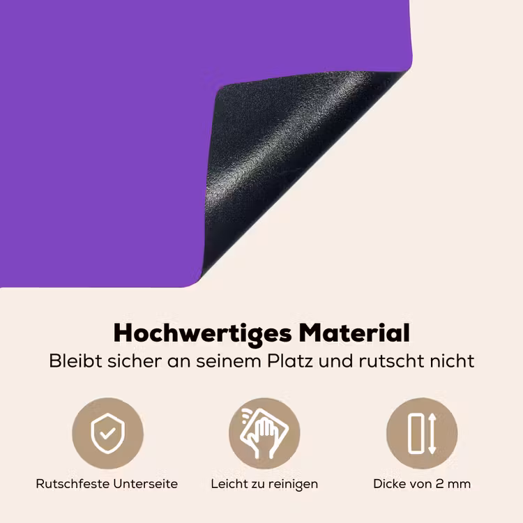 See the good - Oranje - Paars Inductie beschemer met haakjes klein -ky-onderkant-de