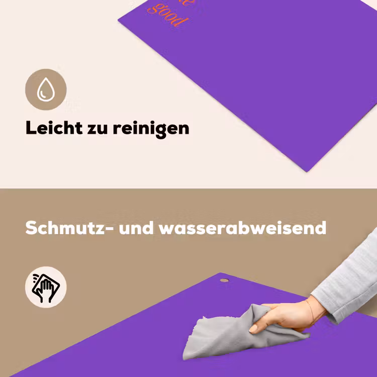 See the good - Oranje - Paars Inductie beschemer met haakjes klein -ky-schoon-de