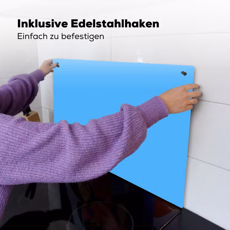 Sky - Blue - Blauw Inductie beschemer met haakjes klein 777 -ky-ophangen-de