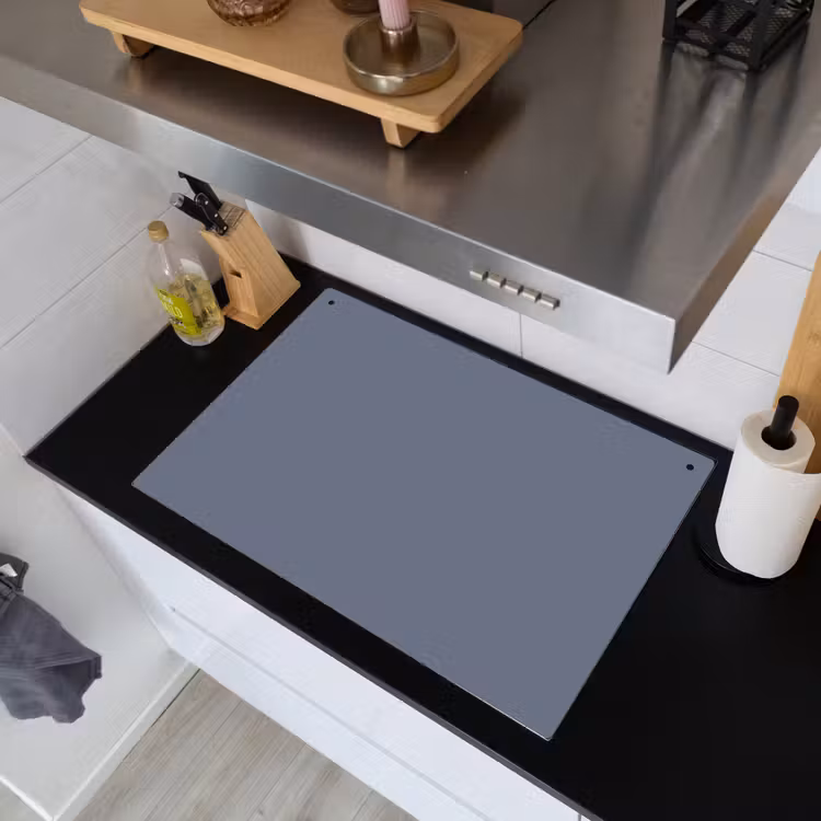 Slate - Whisper - Blauw Inductie beschemer met haakjes klein 777 -sfeer1