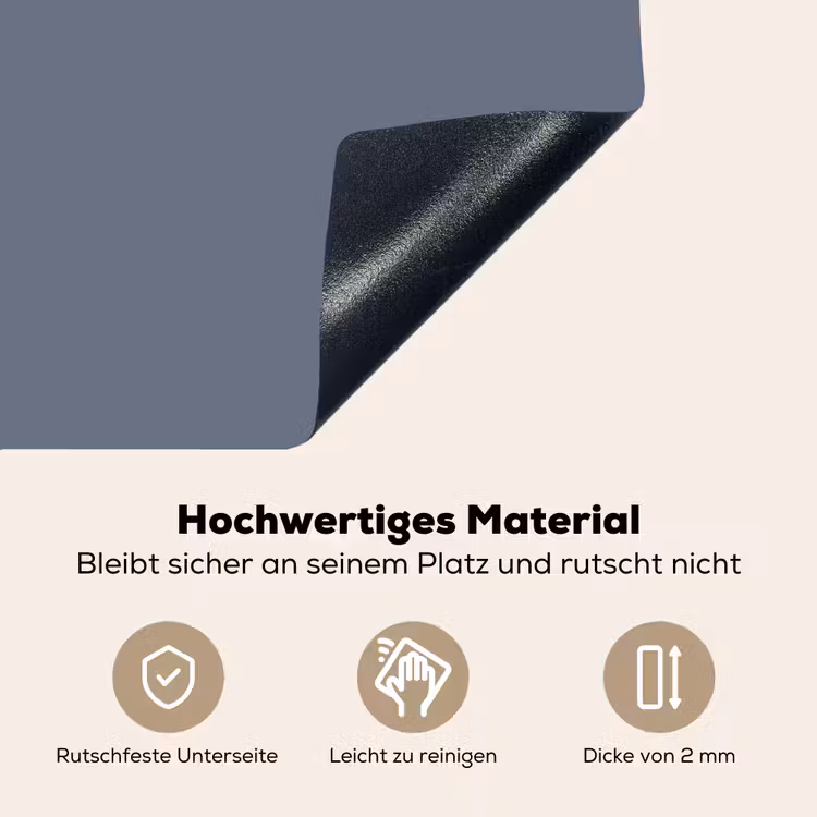 Slate - Whisper - Blauw Inductie beschemer met haakjes klein 777 -ky-onderkant-de