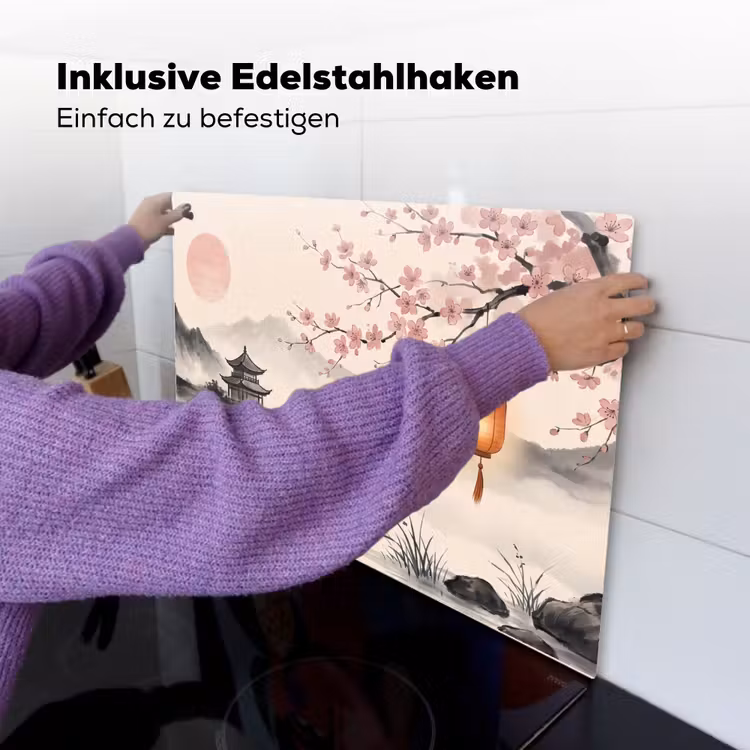 Zon - Japans - Traditioneel Inductie beschemer met haakjes klein -ky-ophangen-de