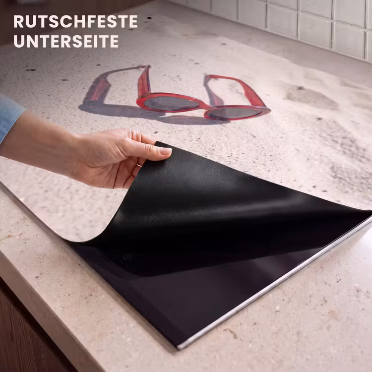 Zonnebril - Strand - Vakantie - Rood Inductie beschemer met haakjes klein -ky-onderkant-de