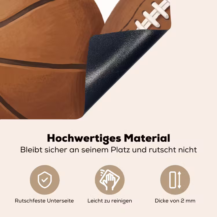 Sport - Ballen - Illustratie Inductie beschemer met haakjes klein -ky-onderkant-de